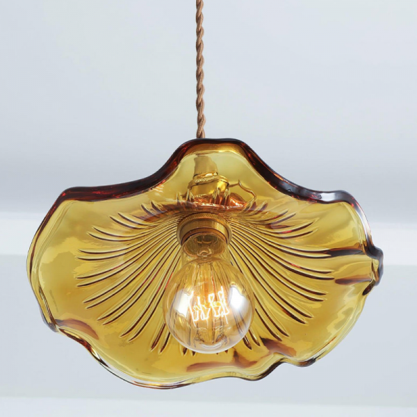 Hibiscus Flower Glass Pendant Light | Glass Pendant Light | Simig Lighting